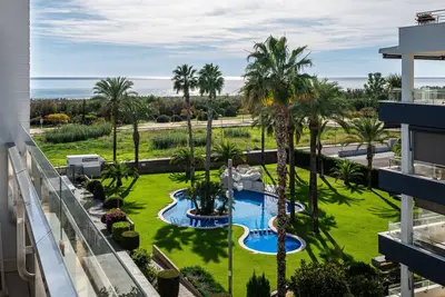 Image de At119 Nova Torredembarra: Apartamento con piscina comunitaria a 250m de la playa