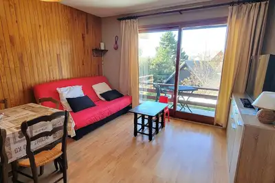 Image de Charmant studio 4 pers. au pied des pistes - Balcon Sud Ouest, parking, centre station