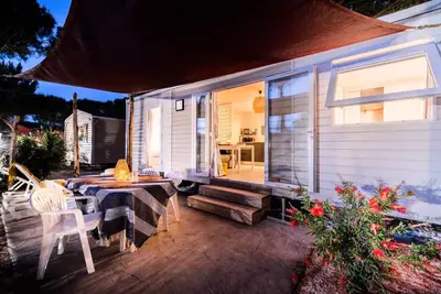 Image de Mobil Home Privilège P2 chambres - 2 salles de bain 4 à 5 personnes - 4 pers. inclus dans le tarif