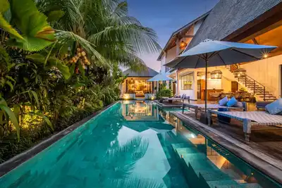 Image de 500m Beach: Stylish 4br Villa, Canggu