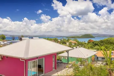Image de La villa Jalna grenadine avec piscine privée en Martinique