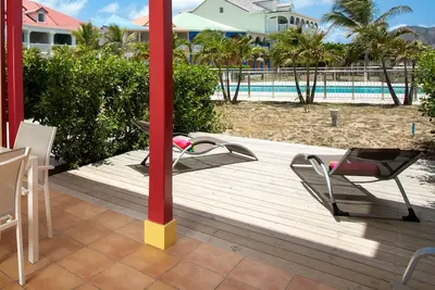 Salt 6 : piscine, accès direct Plage Orient Bay