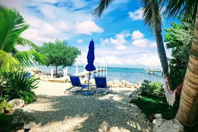 Peaceful ocean front cottage.