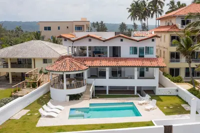 Image de Luxueuse villa de 5 chambres en bord de mer à Cabarete
