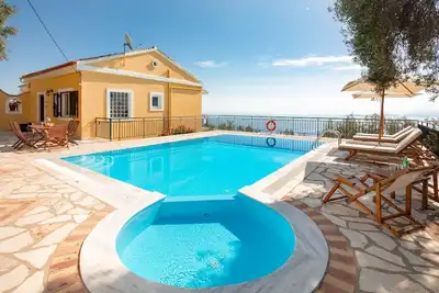 Image de Villa Kalithea: Superb sea views, private pool, WiFi, A/C