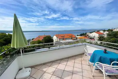 Image de Cozy apartment with balcony and a sea view