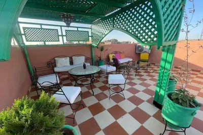 Image de A beautiful house on the city walls of Marrakech for 8 people