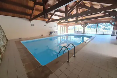 Image de Au pied des pistes de Guzet avec piscine chauffée