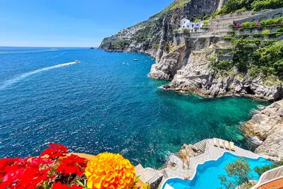 Villa with swimming pool a few steps from Positano