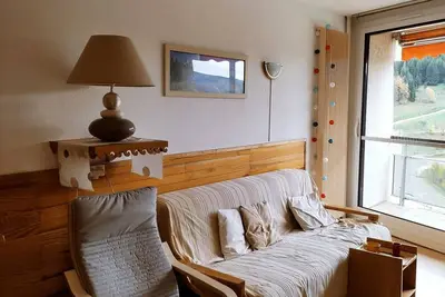 Image de Charmant 2p 35m² Sud, Pied des Pistes, Balcon, Parking, 4 Pers, Ascenseur, Animations, Villard-de-Lans