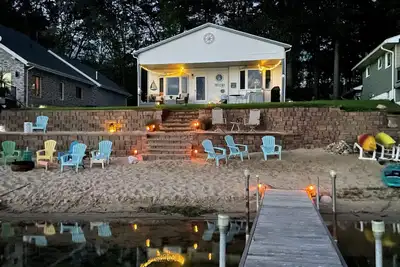 Image de Sandy beach front LAke House
