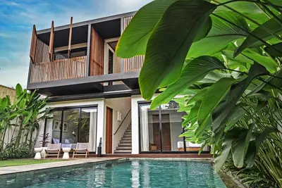 Image de New 4 Br 5 Min Walk To Berawa Beach Enclosed Livng