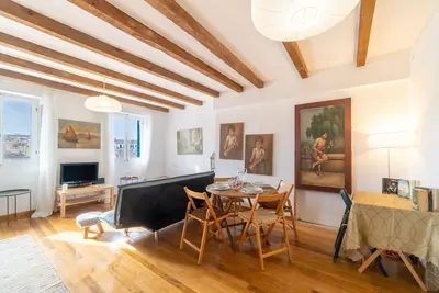 Image de Appartement 'Contessa Di Corfu ii' avec vue sur la mer, Wi-Fi et climatisation