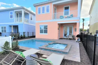 Image de \"Peachy Keen\" 3bd Pool & Spa Cottage Near Disney