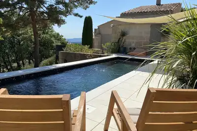 Image de Situation exceptionnelle Luberon - Piscine privée
