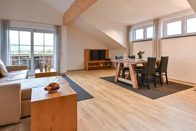 The exclusively furnished 2-room apartment on the 2nd floor.