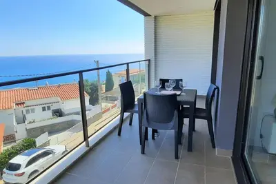 Image de Magnifique appartement à Llançà avec terrasse, animaux acceptés et parking