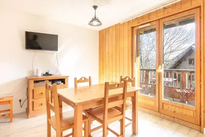 Image de Appt cosy 4 pers avec balcon, près des pistes