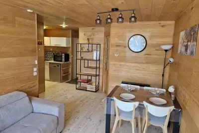 Image de Appartement 4 à 6 personnes aux pieds des pistes.