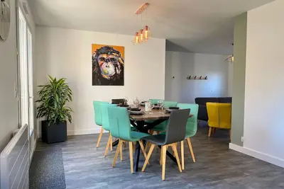 Image de Gîte rénové au cœur du Vignoble Nantais, proche Hellfest, terrasse, jardin clos, parking, vélos à dispo