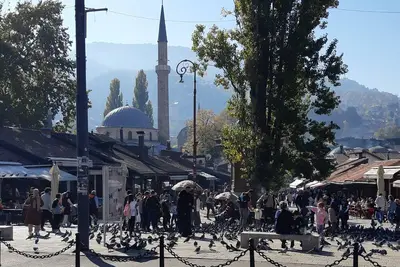 Image de Hostel 100 m from Sebilj fountain!