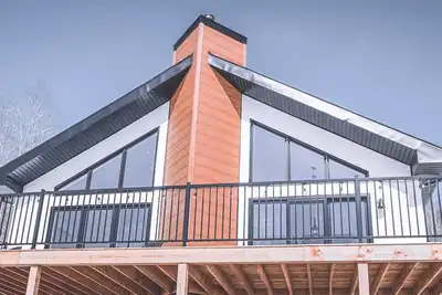 Image de Chalet à louer Saint-Côme, un chalet deluxe au coeur de la Nature