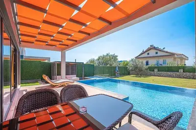 3 Bedroom Villa with Jacuzzi, Sauna in Hisaronu / Oludeniz by Villaboxturkey