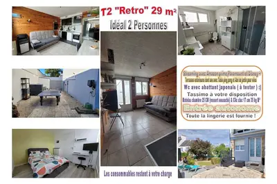 Image de T2 29m² (Rdc), proche commerce et 10 Km de la mer