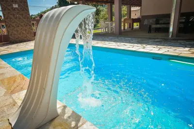Image de Beautiful farm with sand court and swimming pool for your enjoyment.