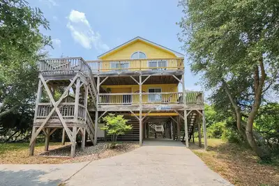 Image de Feelin' Ducky - Classic 4 Br oceanside beach cottage in Duck w/Community Pool & Tennis