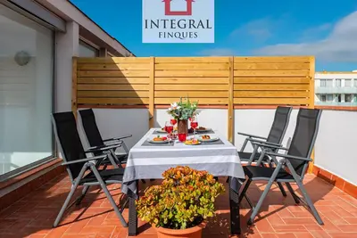 Image de Duplex à 50m de la plage avec terrasse, climatisation et parking - Palamós