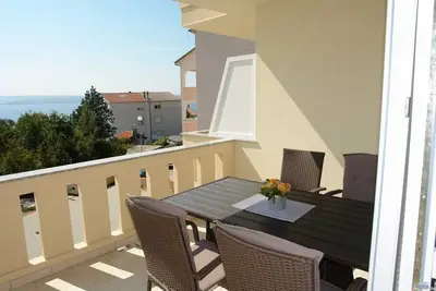 Image de Apartment with a sea view and air conditioning