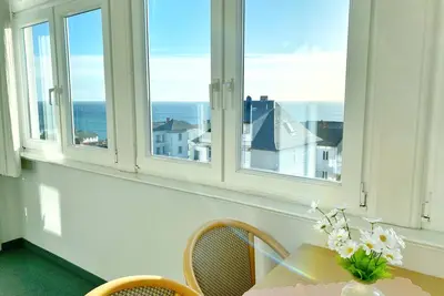 Sea view apartment no. 22 in the Villa Anna in Sassnitz on Rügen