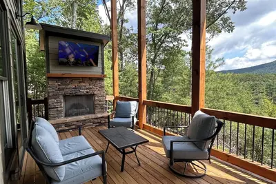 Image de Sunrise Mountain View Getaway Walking Trail & Hot Tub 10 Minutes To Ellijay