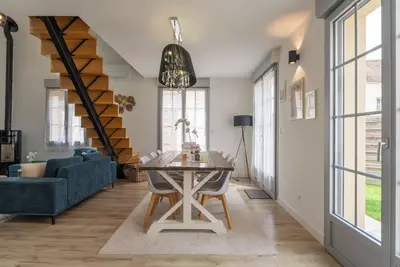 Blue House cosy au coeur de la forêt classé 4* salle de sport privée au logement