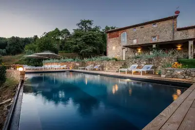Villa Gioma-Charming rustic just restored with private panoramic infinity pool