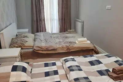 Image de The two-bedroom  apartment in a newly built elite house