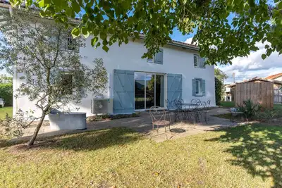 Image de Maison landaise 3* à Mimizan, 7 pers, WiFi, clim, proche océan