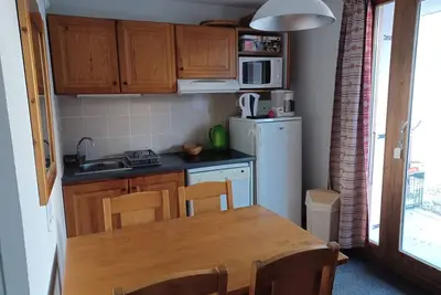 Image de Studio confortable à 300m des pistes avec terrasse et parking