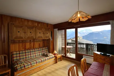 Image de Spacieux studio cabine 6 pers, skis aux pieds à Auris