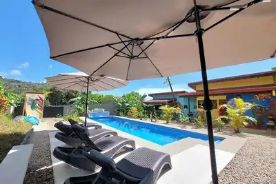 Image de Tropical Oasis, Casita Lapa, with beautiful Pool in serene Tropical Oasis