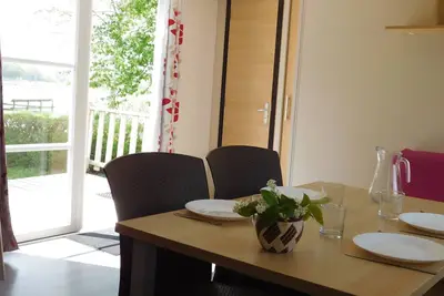 Image de Mobil home Famille terrasse