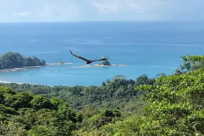 Image de Casa Naranja Dominicalito Bahia Ballena, Villa pool, forest, superb bay view.
