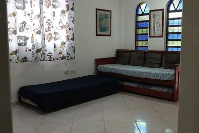 Image de House in Ubatuba with pool and barbecue area