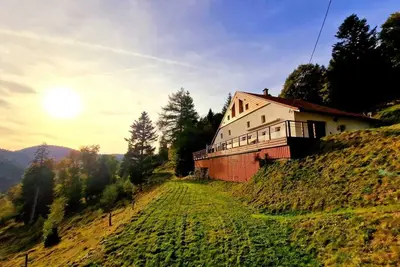 Image de Cottage 15 people in the heart of nature, Finnish bath, view of the Vosges mountains