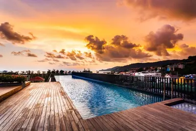 Image de D263 - Mountain view 7th floor studio with pool & gym, central Patong