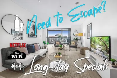 Image de 2br Luxury Skytower -Cbd -Pool -Gym -Netflix