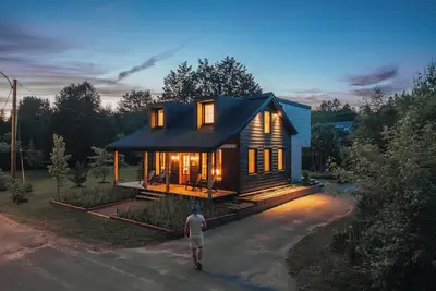 Image de ōVive l vue imprenable rivière, design, jacuzzi & Tremblant