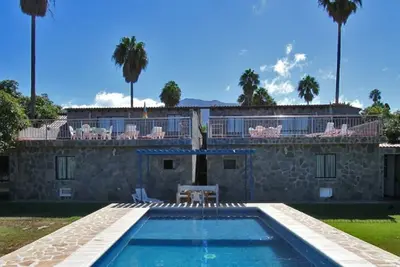 Image de Semi-detached holiday home with pool and sea views