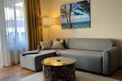 Image de Tolle Ferienwohnung für Zwei mit Balkon und Blick ins Grüne in Top-strandlage